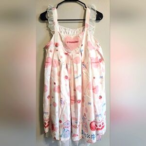 Stawberry Milk JSK | Sweet Lolita | Offbrand | Size L